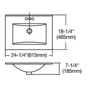 Mounting Above Sink SM7898