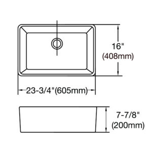 Under Counter Sink SU7708